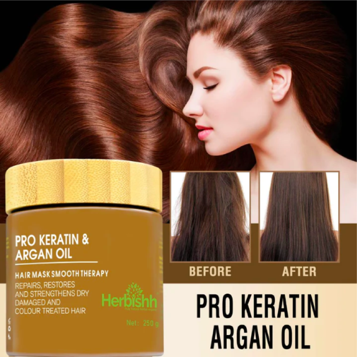 Kem Dưỡng Tóc Pro Keratin Argan Oil Phục Hồi Dành Cho Tóc Nhuộm