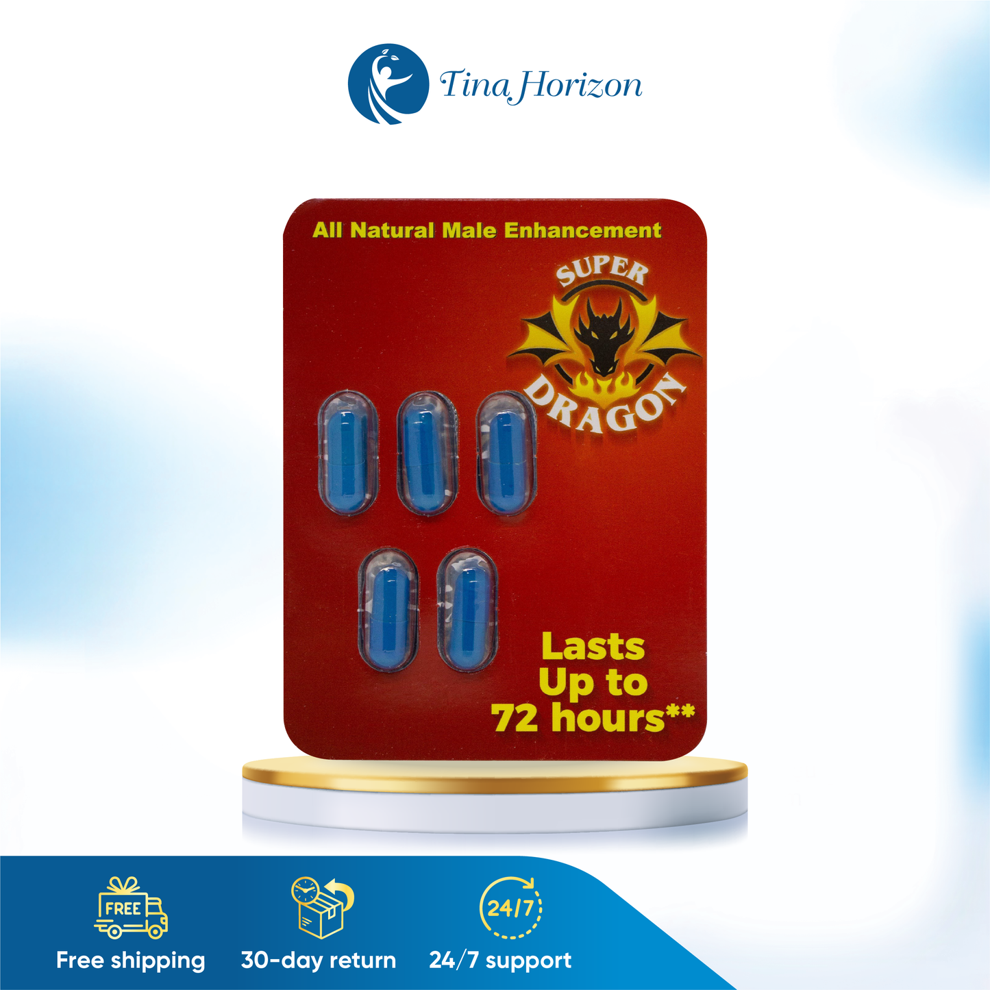 Viên uống Tăng Cường Sinh Lý Tức Thì Super Dragon