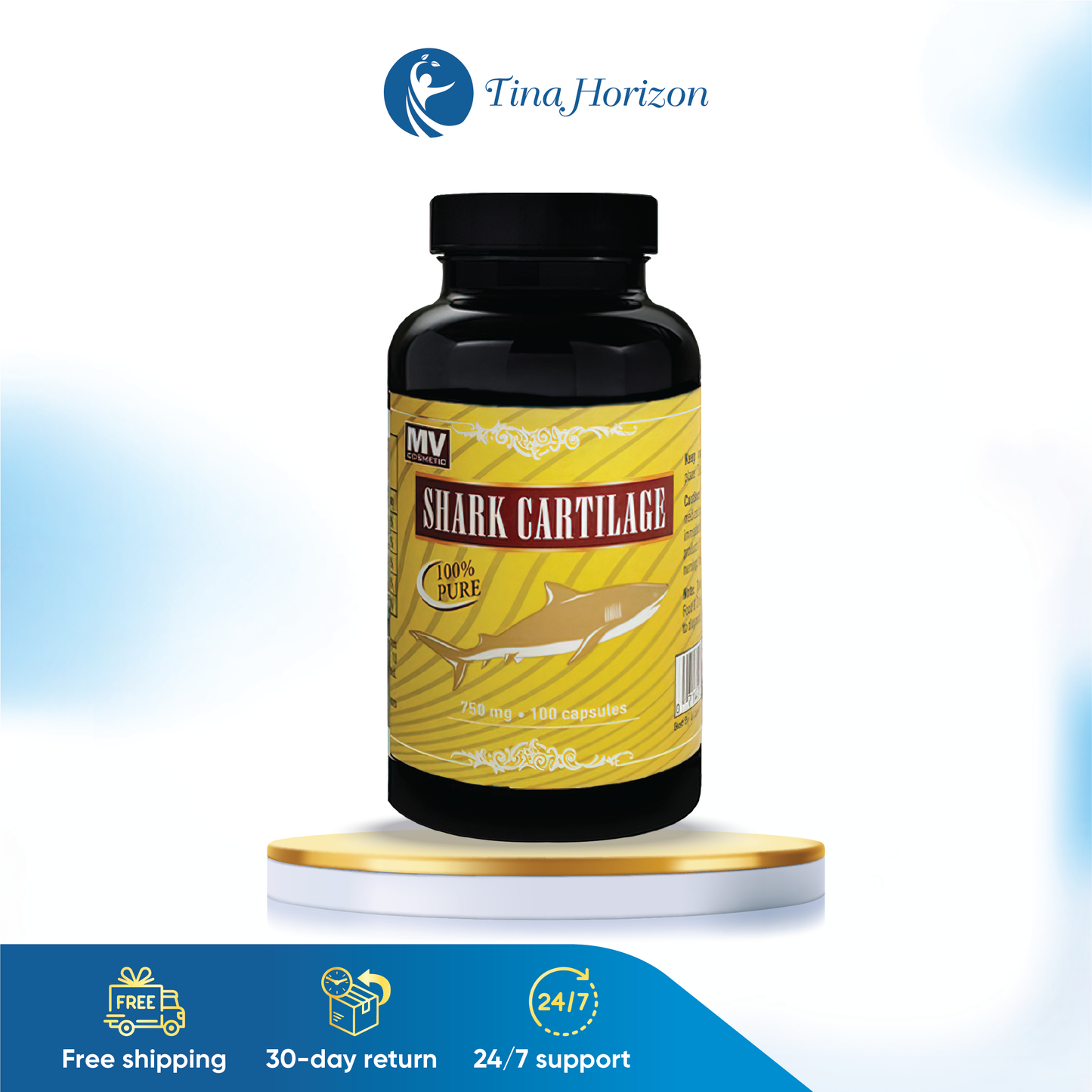 Viên uống Sụn cá mập tăng cường sức khoẻ xương khớp