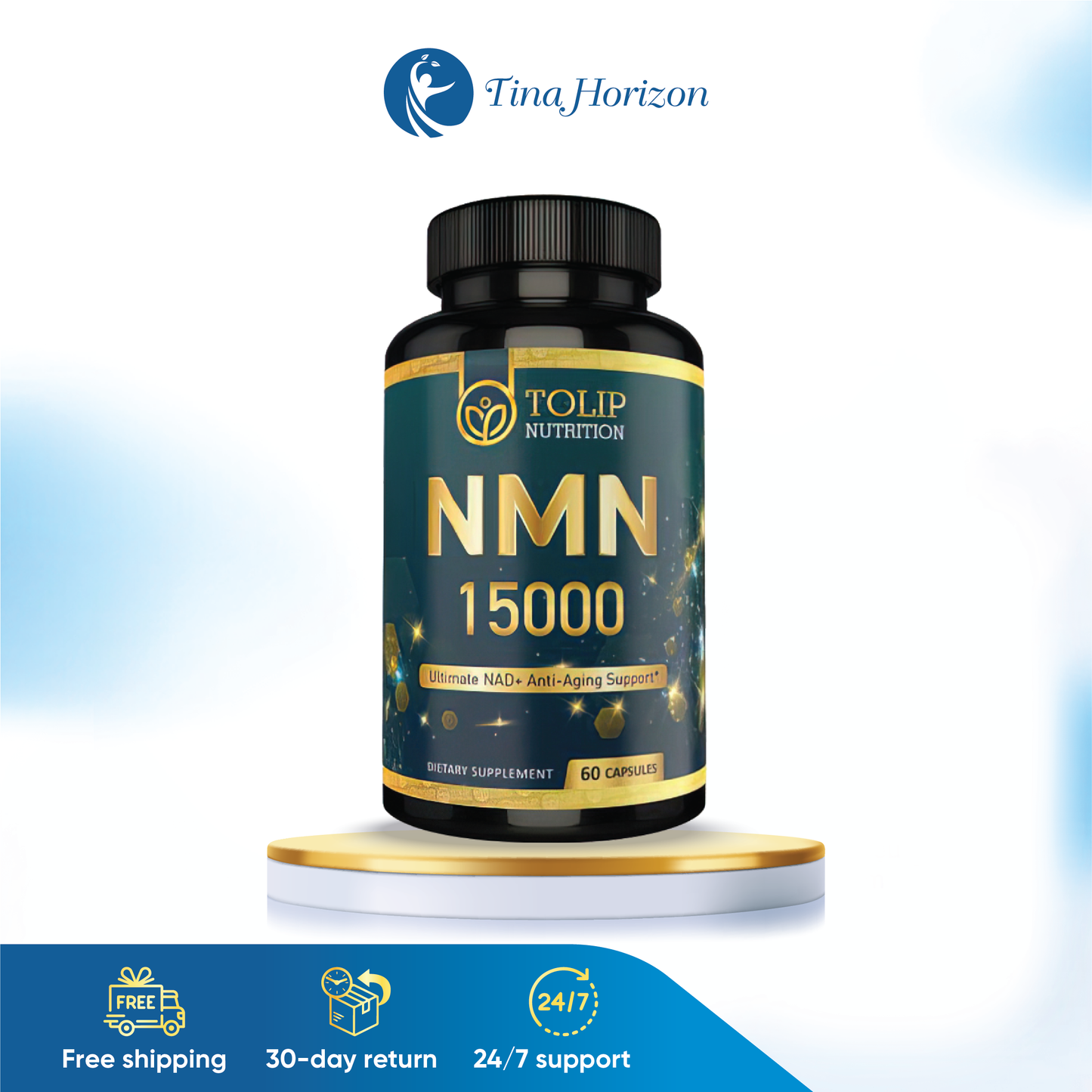 Viên uống NMN 15000 chống lão hoá, tăng cường sức khoẻ