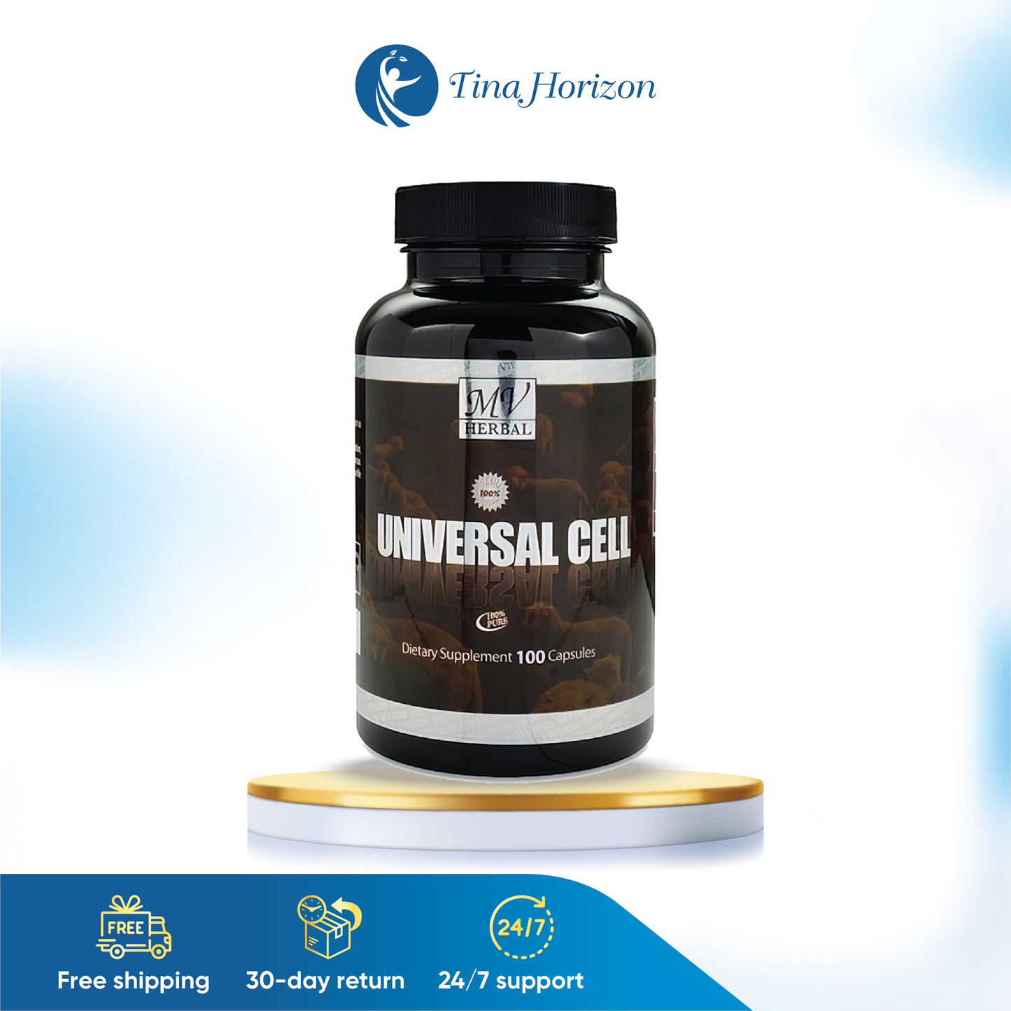 Viên Uống Tế Bào Gốc Nhau Thai Cừu Universal Cell Trẻ Hóa, Cân Bằng Nội Tiết