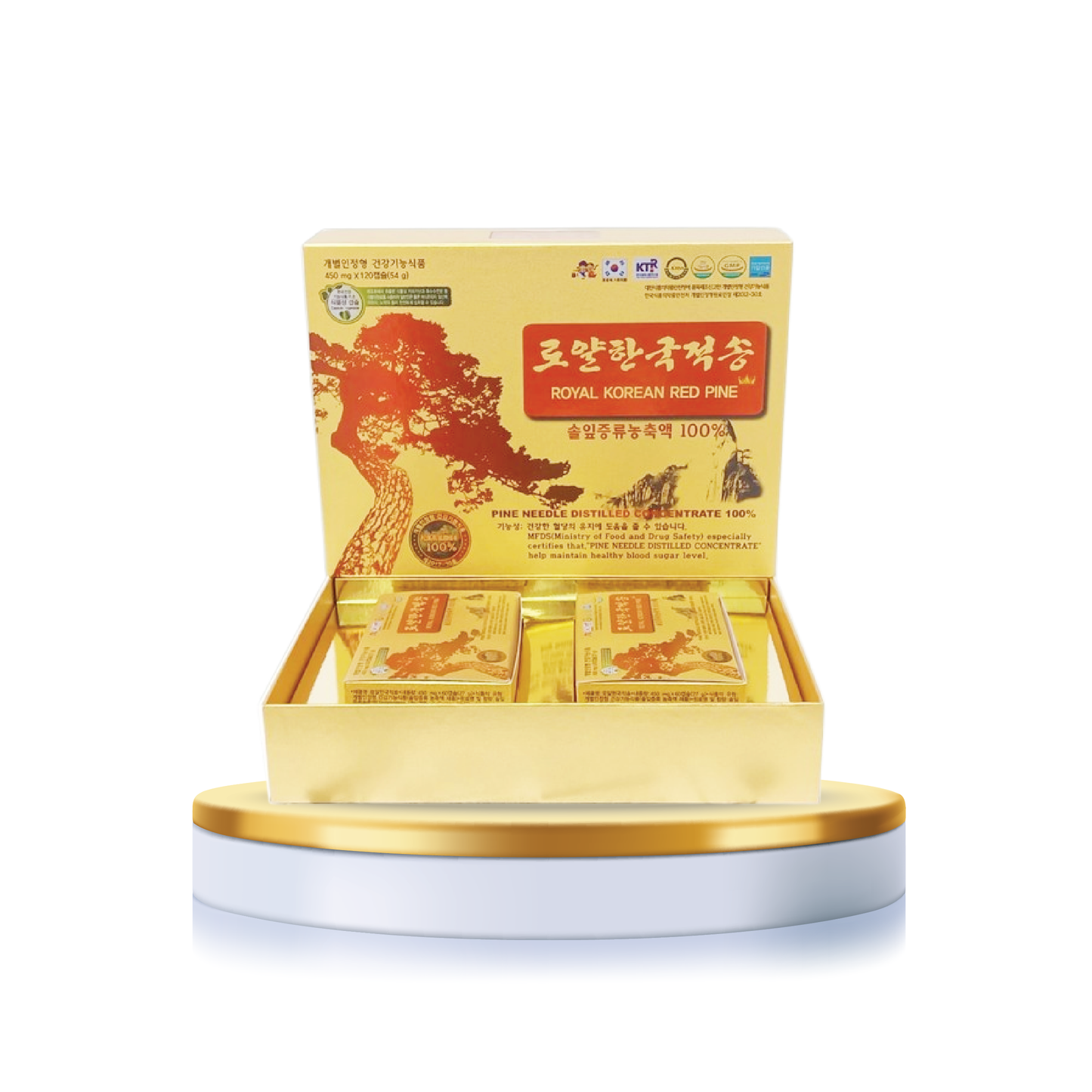 Tinh dầu thông đỏ Hoàng Gia Hàn Quốc tăng cường sức khoẻ