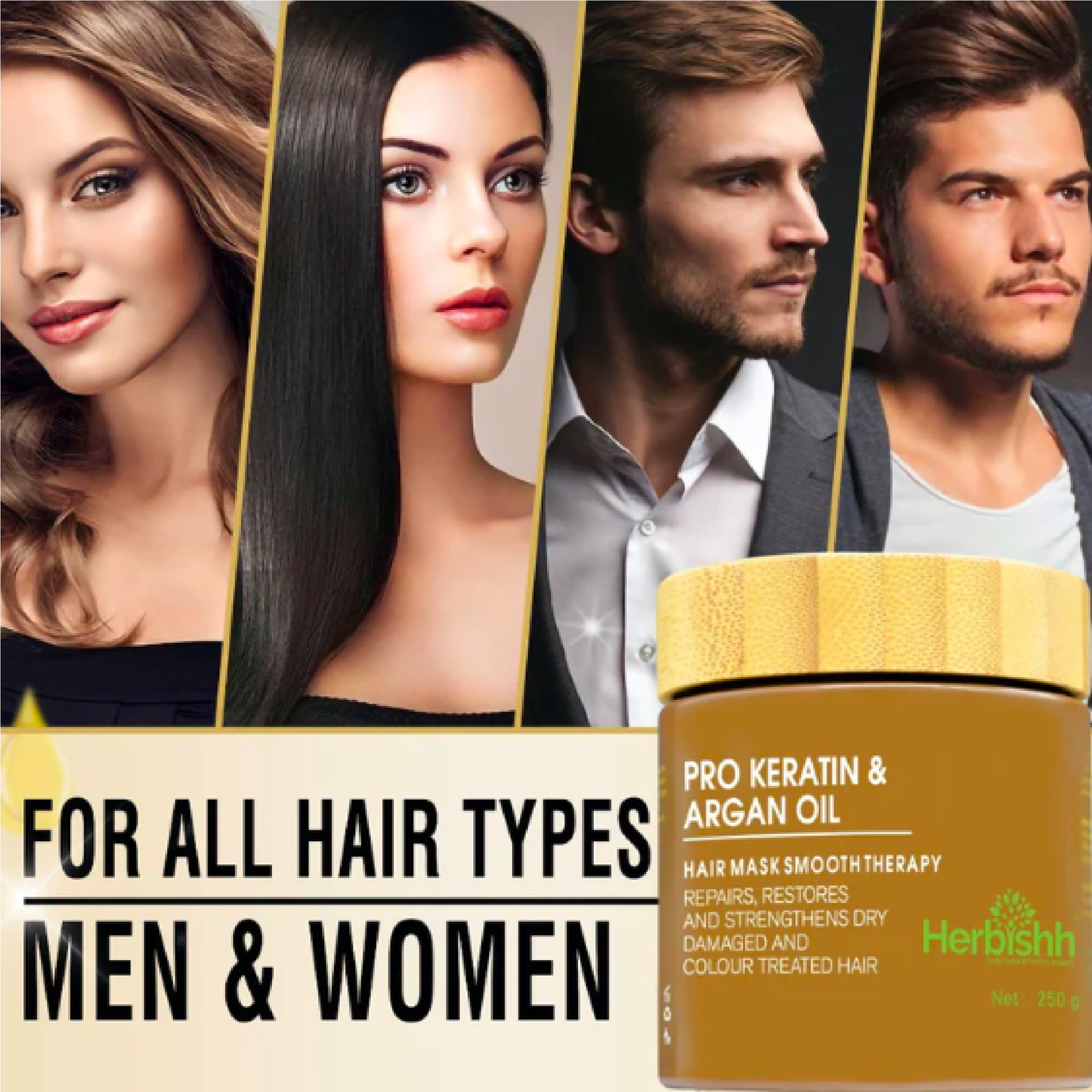 Kem Dưỡng Tóc Pro Keratin Argan Oil Phục Hồi Dành Cho Tóc Nhuộm