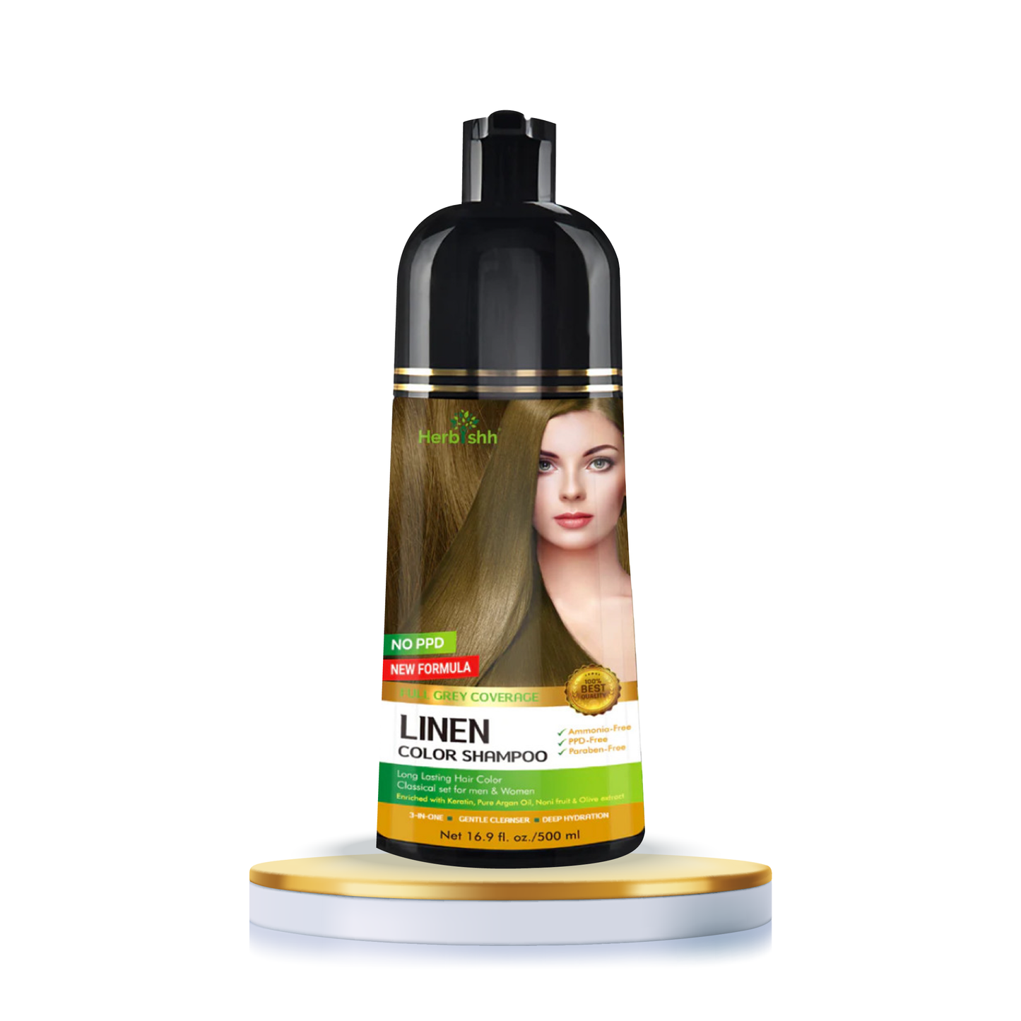Dầu gội phủ bạc từ thảo mộc