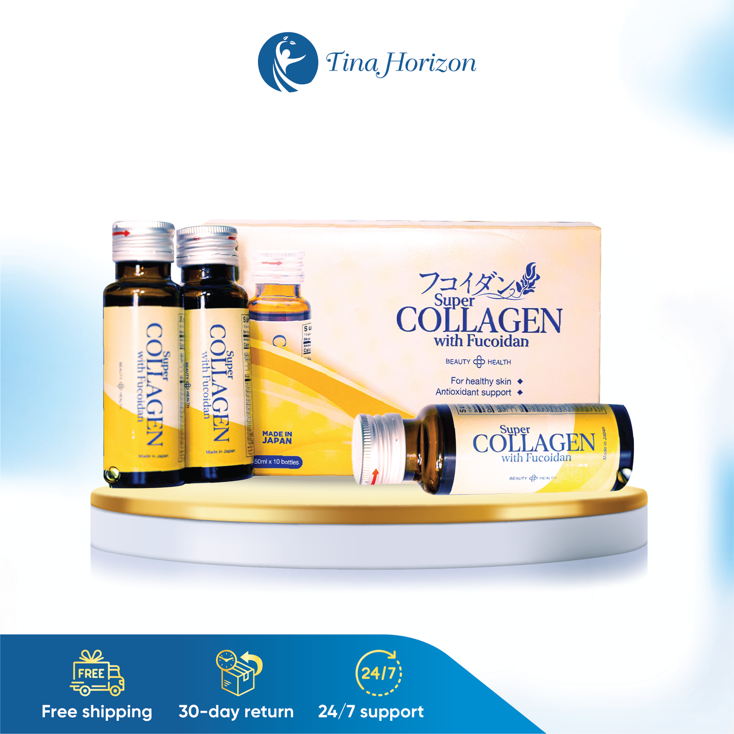 COMBO 3 Nước uống Super Collagen with Fucoidan