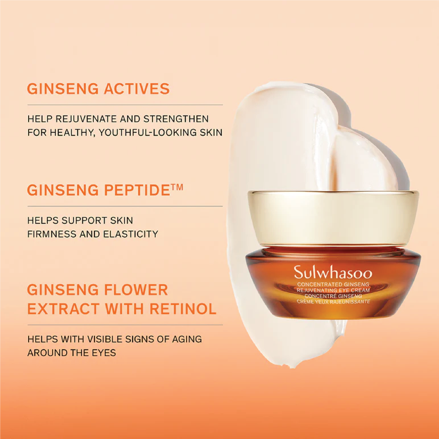 Kem Dưỡng Mắt Chống Lão Hóa Sulwhasoo Concentrated Ginseng Rejuvenating Eye Cream